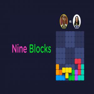 Neuf blocs: jeu de puzzle de blocs