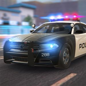 Polizeiauto -Simulator
