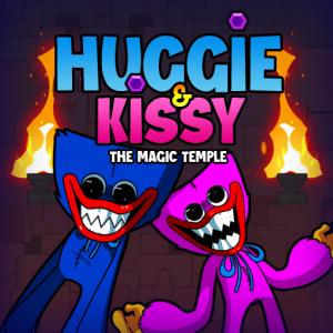 Huggie y Kissy le temple magique