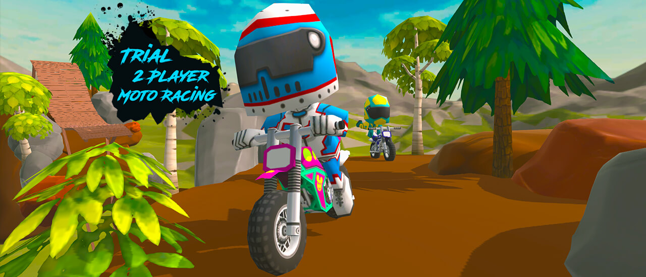 Test 2 Spieler Moto Racing
