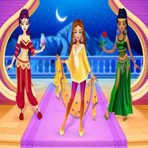 Arabische Prinzessin Dress -up -Spiel