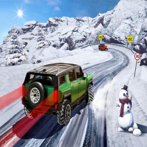 SUV -Schnee fahren 3D