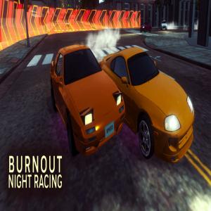 Burnout -Nachtrennen