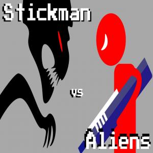 Stickman gegen Aliens