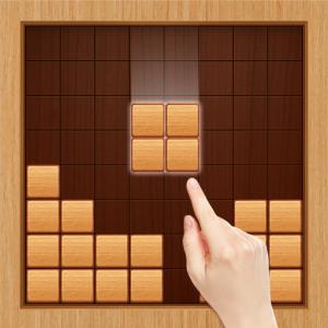Puzzle de blocs de bois