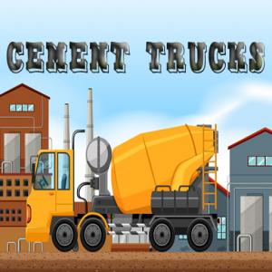 Ciment camions objets cachés