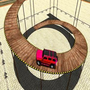 Невозможные треки Prado Car Stunt Game