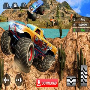Mega Truck Race Monster Truck Racing jeu de course
