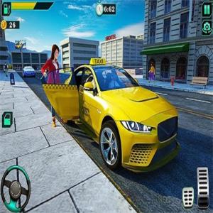 Ігра симулятора водіння міського таксі 2020