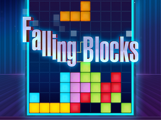 Falling blockiert das Tetris-Spiel