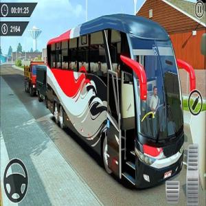 Coach Bus Driving Simulator 2020: Sans autobus de la ville