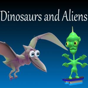 Динозаври та прибульці