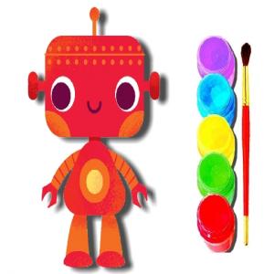 BTS robot coloriage livre