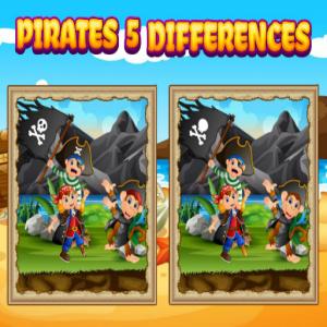 Пірати 5 відмінностей