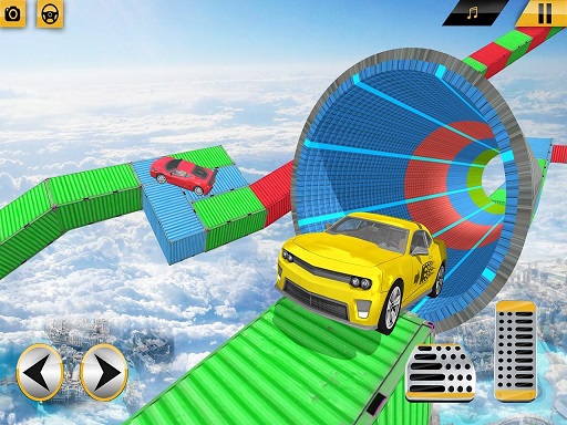 Unmögliches Autofahren 3D: Kostenloses Stunt-Spiel