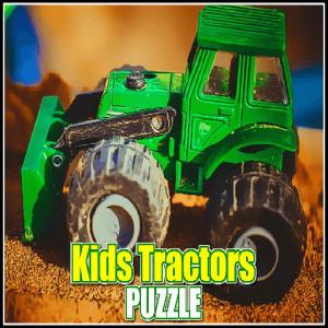 Детские тракторы Пазл