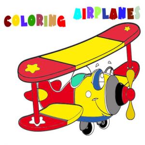 Livre de coloriage avion v 2.0