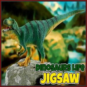 Jigsaw de vie de dinosaures