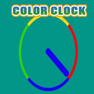 Цветные часы