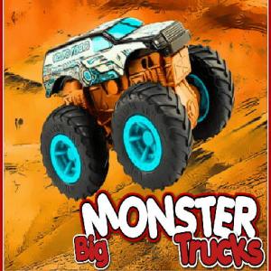 Große Monster-Trucks.