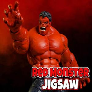 Jigsaw Monster Rouge