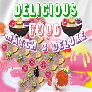 Délicieux Food Match 3 Deluxe