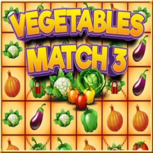 Gemüse Match 3.