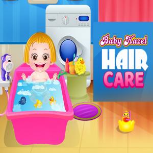 Baby Hazel Haarpflege