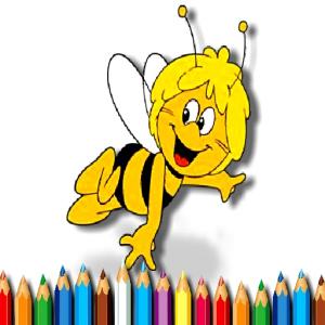 Книжка-раскраска пчел BTS