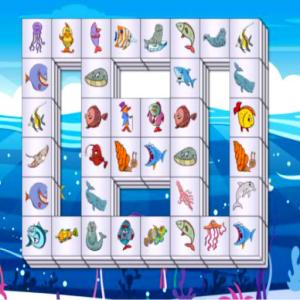 Sea Life Mahjong.