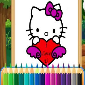 Coloriage Kitty