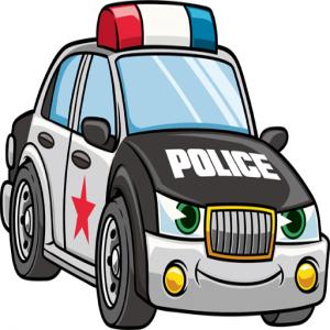 Пазл мультфильм полицейские машины