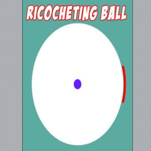 Ricocheting-Kugel