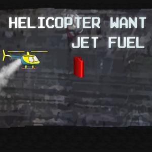 Hubschrauber wünscht Jet-Kraftstoff
