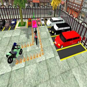 Гра заздалегідь на парковці велосипедів