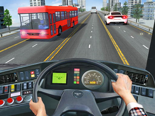 Intercity Bus-Treiber 3D