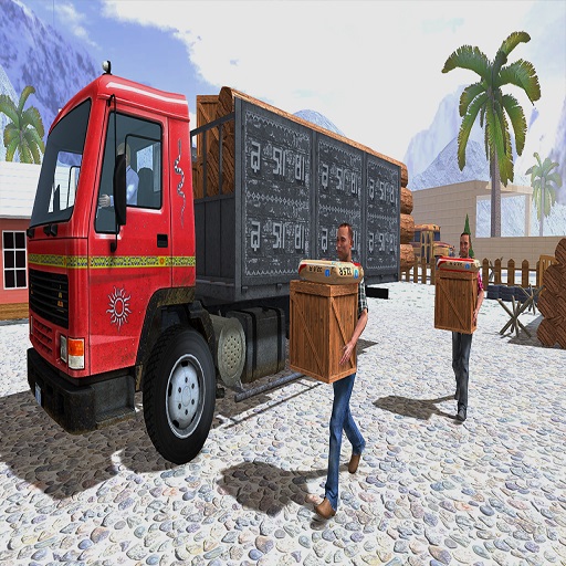 Asiatisches Offroad Cargo Truck Driver Spiel