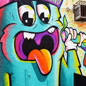 Пазлы с граффити