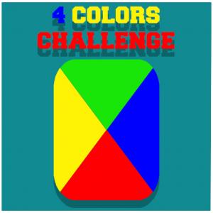 4 Farben Herausforderung.