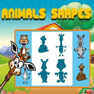 Tiere Formen für Kinderausbildung