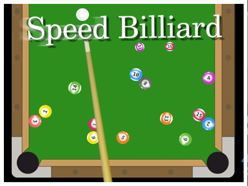 Geschwindigkeit Billard.