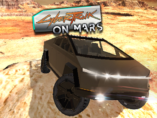 Cybertruck auf dem Mars.