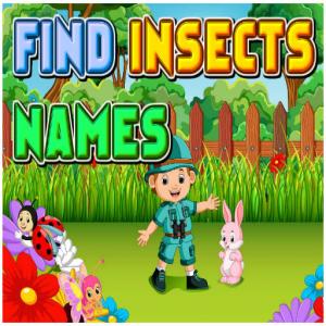 Найдите имена насекомых