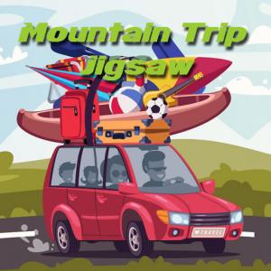 Jigsaw de voyage de montagne