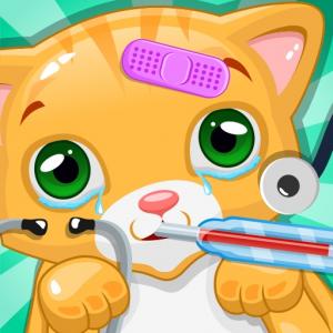 Маленькая кошка доктор ветеринарная игра