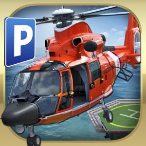 Hubschrauberparkplatz Simulator Spiel 3D
