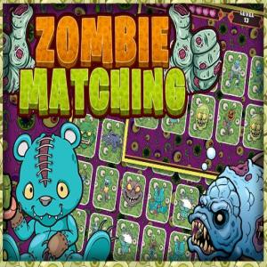 Zombie-Kartenspiele: Übereinstimmende Karte