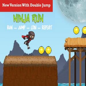 Genießen Sie Ninja Run, ein perfektes Plattformspiel zum Spielen