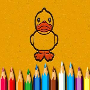 Книжка-раскраска BTS Ducks