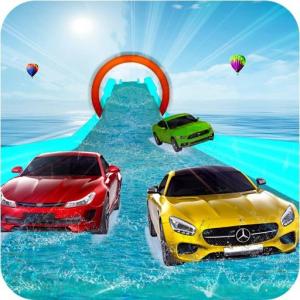 Водная горка Автомобиль Stunt Racing Game 3D